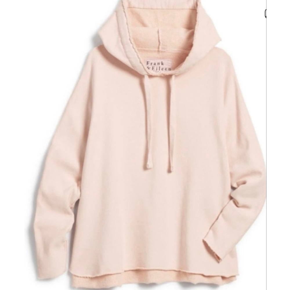 New Frank & Eileen Pink Kane Triple Fleece Hoodie M - Picture 2 of 3